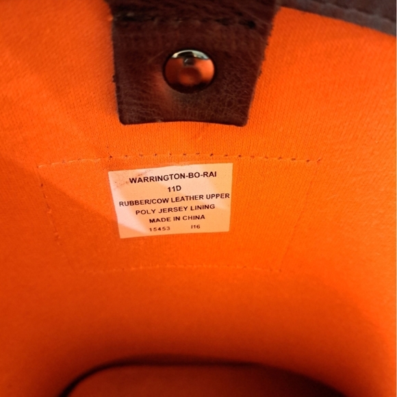 Polo Ralph Lauren Warrington Rain Boots Men's 11D - Black - Picture 3 of 15